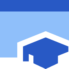 Web Application Learning Icon from Sharp Flat Set