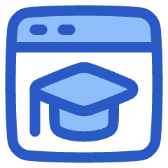 Web Application Learning Icon from Plump Duo Set