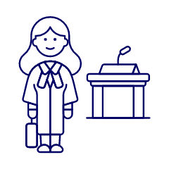 Attorney 2 Illustration from UX Line Set
