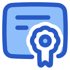 Document Certificate Icon from Plump Duo Set