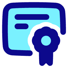 Document Certificate Icon from Plump Pop Set