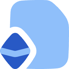 Document Smart Contract Icon from Flex Flat Set