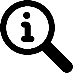 Fact Check Magnifier 2 Icon from Ultimate Bold Set