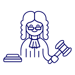Judge 1 1 Illustration from UX Line Set