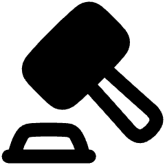 Justice Hammer Icon from Plump Remix Set