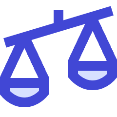 Justice Scale 2 Icon from Sharp Duo Set