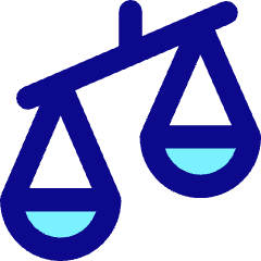 Justice Scale 2 Icon from Core Pop Set