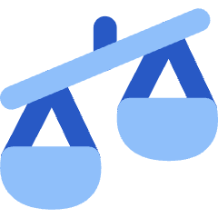 Justice Scale 2 Icon from Flex Flat Set