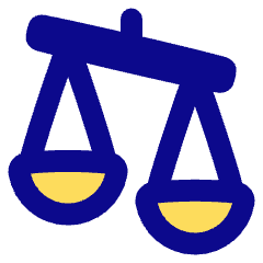 Justice Scale 3 Icon from Plump Pop Set