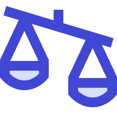 Justice Scale 3 Icon from Sharp Duo Set