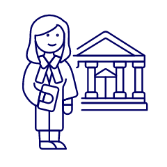 Lawyer 1 4 Illustration from UX Line Set