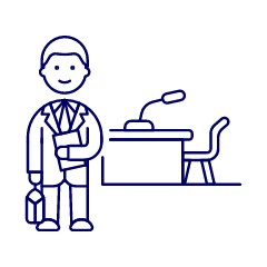 Lawyer 2 1 Illustration from UX Line Set