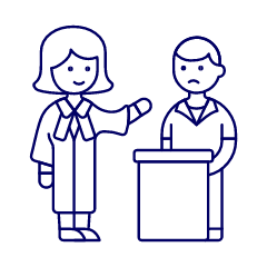 Lawyer Convict 1 Illustration from UX Line Set