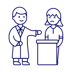 Lawyer Convict 10 Illustration from UX Line Set