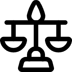 Legal Scale Icon from Ultimate Regular Set