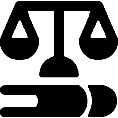 Legal Scale Icon from Ultimate Bold Set