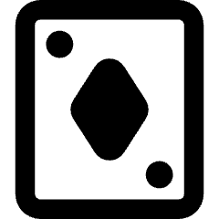 Card Game Diamond Icon from Core Remix Set