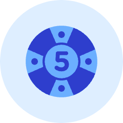 Casino Coin Icon from Kameleon Duo Set