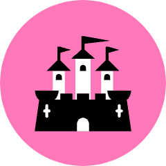 Castle Icon from Kameleon Pop Set