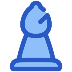 Chess Bishop Icon from Plump Duo Set