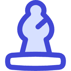 Chess Bishop Icon from Flex Duo Set
