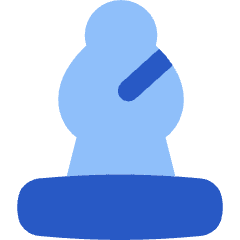 Chess Bishop Icon from Flex Flat Set