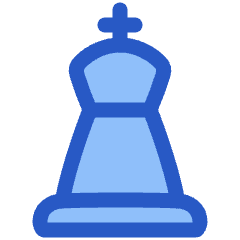 Chess King Icon from Plump Duo Set