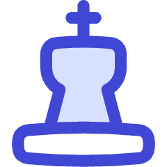 Chess King Icon from Flex Duo Set