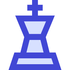 Chess King Icon from Sharp Duo Set
