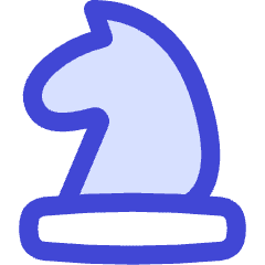 Chess Knight Icon from Flex Duo Set