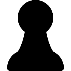 Chess Pawn Icon from Micro Solid Set