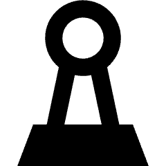 Chess Pawn Icon from Sharp Remix Set