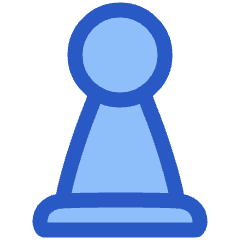 Chess Pawn Icon from Plump Duo Set
