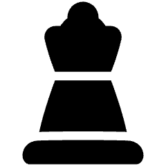 Chess Queen 1 Icon from Plump Solid Set