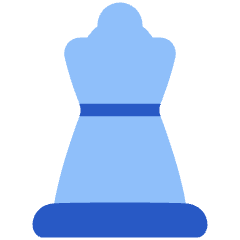 Chess Queen 1 Icon from Plump Flat Set