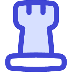 Chess Rook Icon from Flex Duo Set