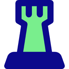 Chess Rook Icon from Core Pop Set