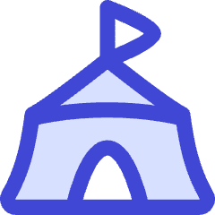 Circus Tent Icon from Flex Duo Set