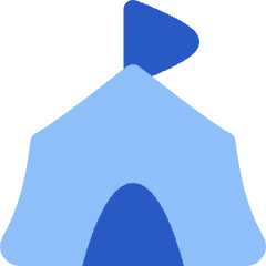 Circus Tent Icon from Flex Flat Set