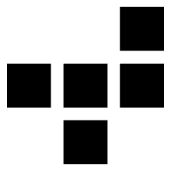 Crossword Icon from Sharp Solid Set