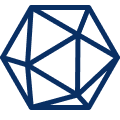 D20 Dice Icon from Cyber Line Set
