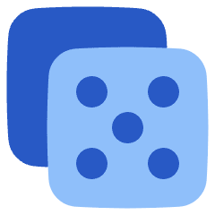 Dice Icon from Plump Flat Set