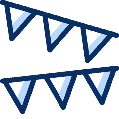 Flags Icon from Cyber Duotone Set