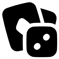 Gambling Icon from Plump Solid Set