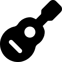 Guitar Icon from Core Solid Set