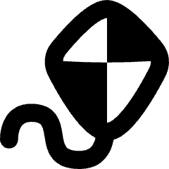 Kite Icon from Flex Remix Set