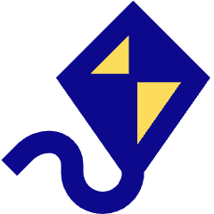 Kite Icon from Sharp Pop Set