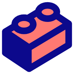 Lego Icon from Core Pop Set