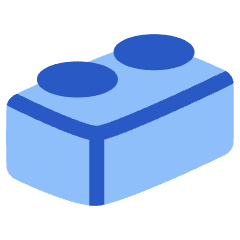 Lego Icon from Plump Flat Set