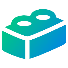 Lego Icon from Plump Gradient Set
